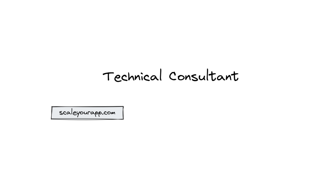 Technical Consultant: How can I become one? Explained with an example