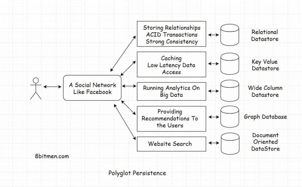 Polyglot persistence